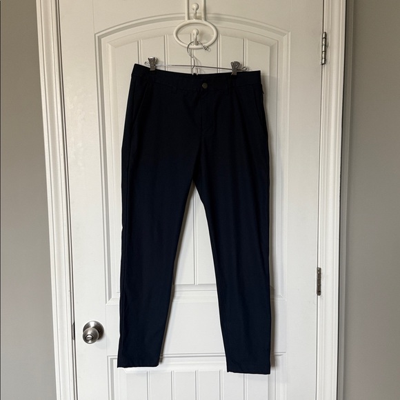Lululemon - ABC Slim-Fit Trouser 30" *Warpstreme - True Navy Size 31 -m - Picture 7 of 12